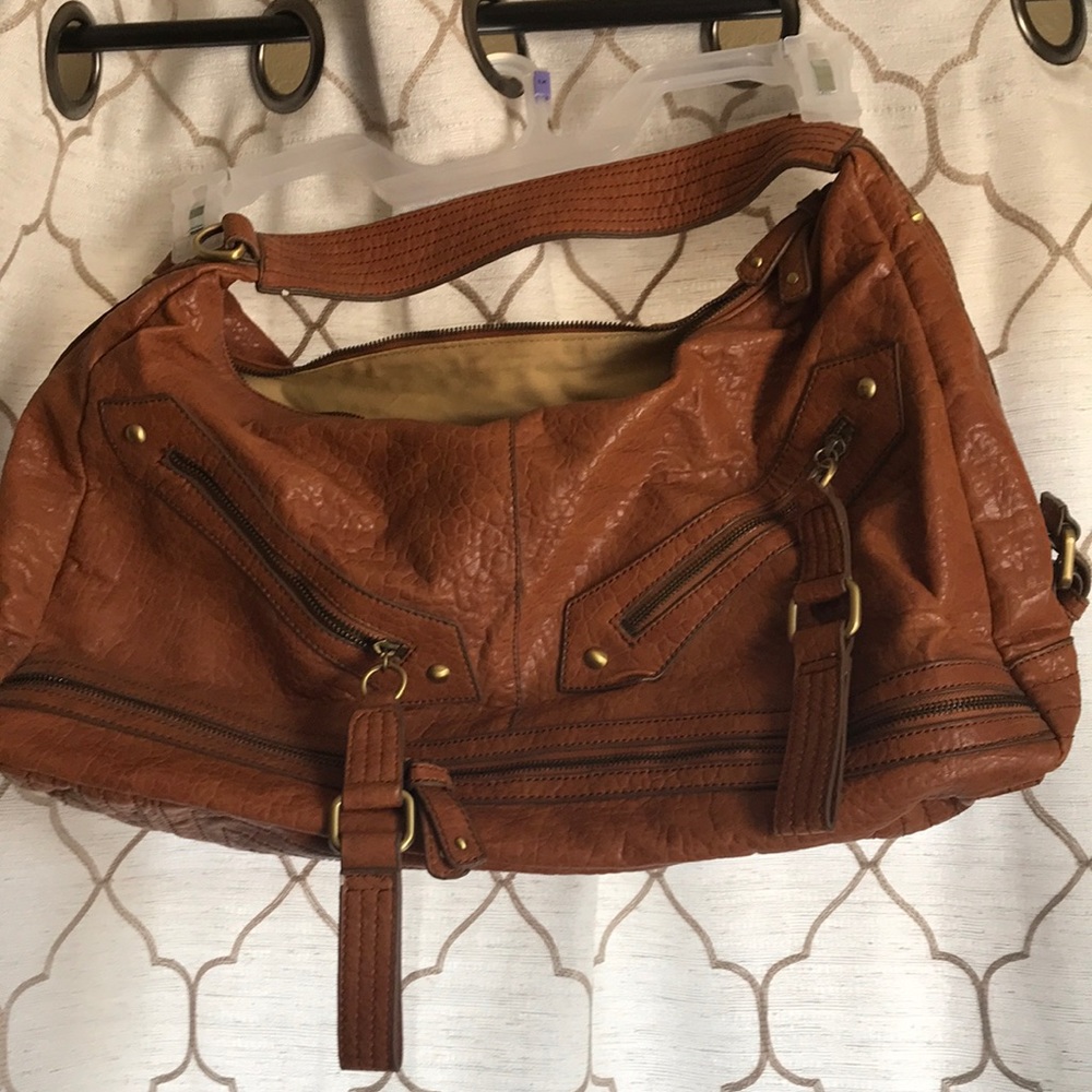 Jessica Simpson brown hobo bag
